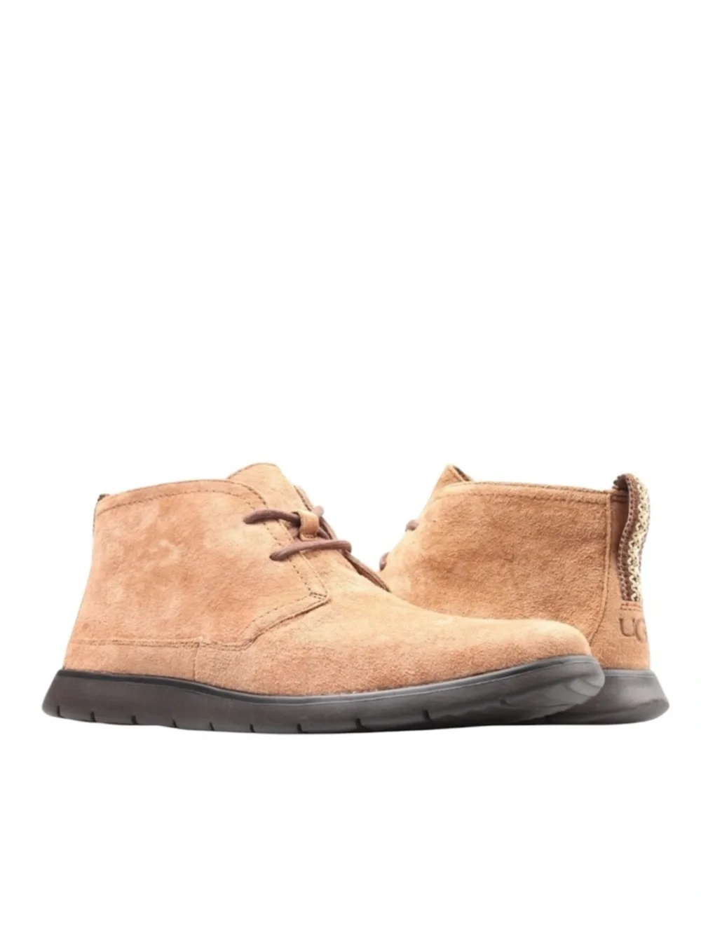 UGG Freamon Tan Suede Chukka Lace Up Boots Mens size 13 Casual Comfort Style